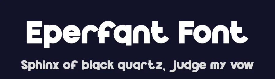 Eperfant Font by hayoyuka8 — Sans Serif Font — thumbnail 2
