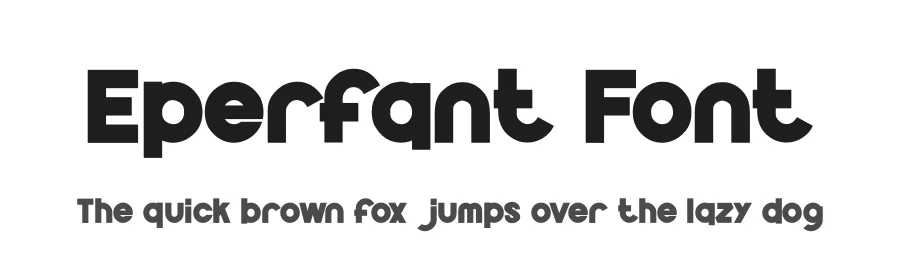 Eperfant Font by hayoyuka8 — Sans Serif Font