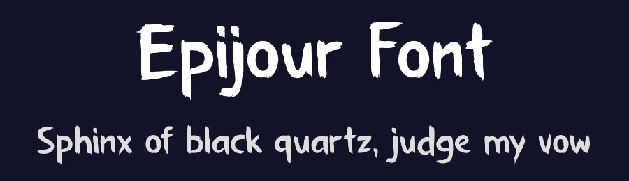 Epijour Font by Rautan Studio — Decorative Font — thumbnail 2