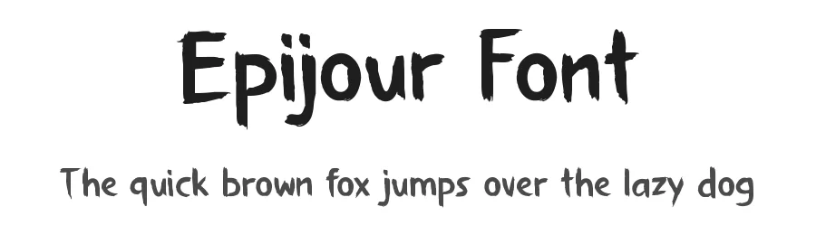 Epijour Font by Rautan Studio — Decorative Font