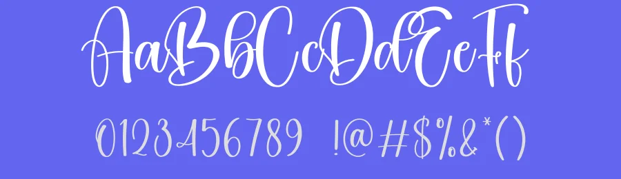 Equation Script Font by creativeletter — Script Handwritten Font — thumbnail 3