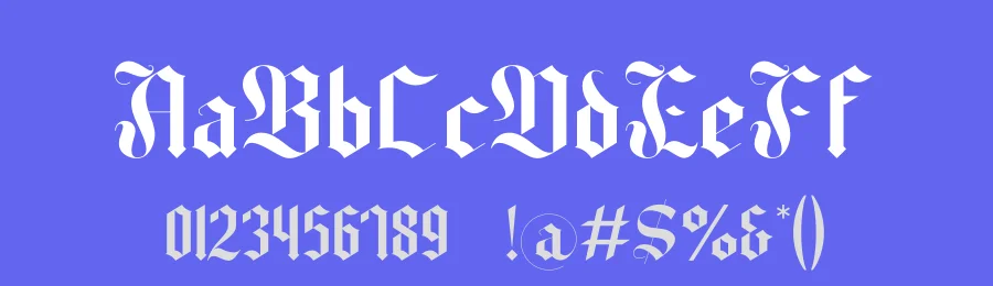Erenite Font by SlideShoot — Blackletter Font — thumbnail 3