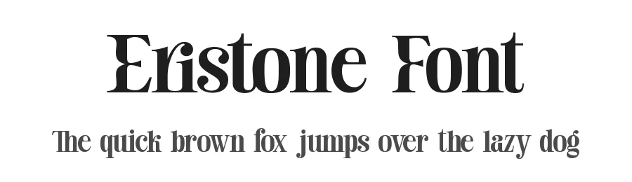 Eristone Font by Subectype Studio — Serif Font