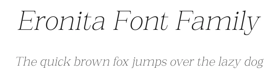 Eronita Font Family by RCKY Studio — Sans Serif Font
