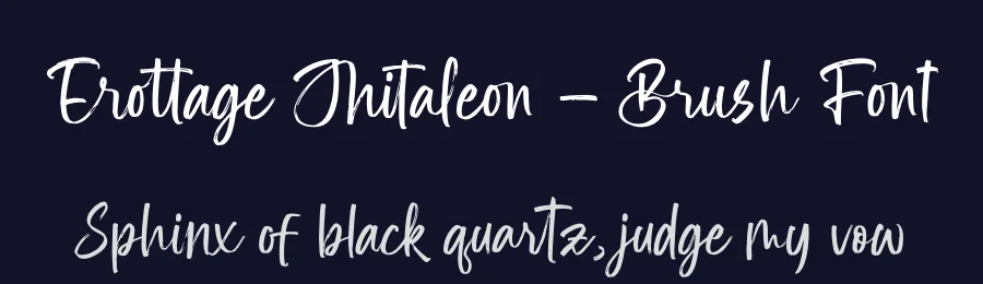 Erottage Jhitaleon – Brush Font by letterenastudios — Script Handwritten Font — thumbnail 2