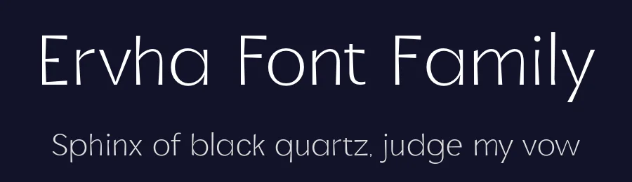 Ervha Font Family by YUKITA CREATIVE — Decorative Font — thumbnail 2