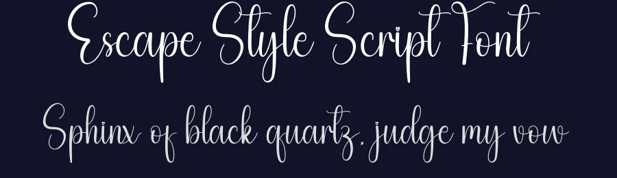 Escape Style Script Font by andikastudio — Script Handwritten Font — thumbnail 2