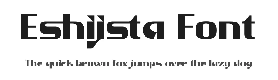 Eshijsta Font by Denustudios — Display Font
