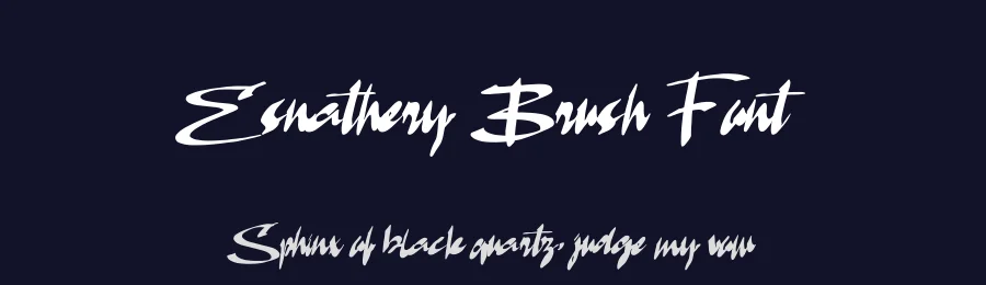 Esnathery Brush Font by Inviline.co — Script Handwritten Font — thumbnail 2