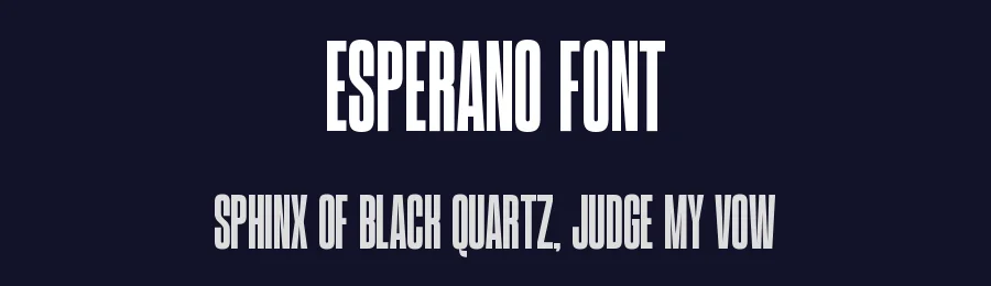 Esperano Font by Funtype — Display Font — thumbnail 2