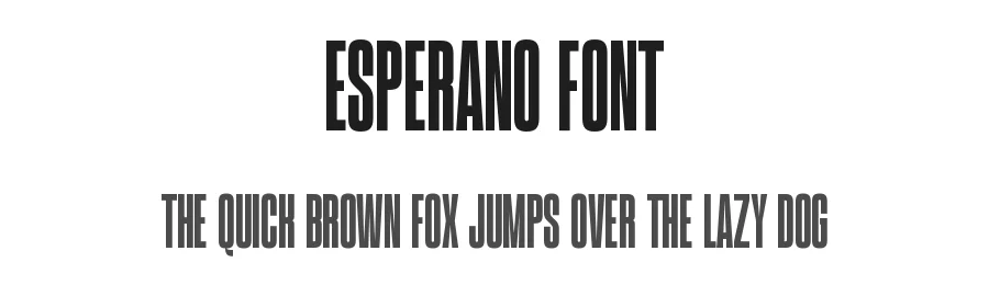 Esperano Font by Funtype — Display Font
