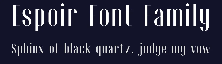Espoir Font Family by Craft Supply Co. — Sans Serif Font — thumbnail 2