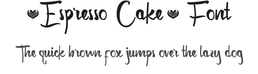 Espresso Cake Font by RaisProject — Script Handwritten Font