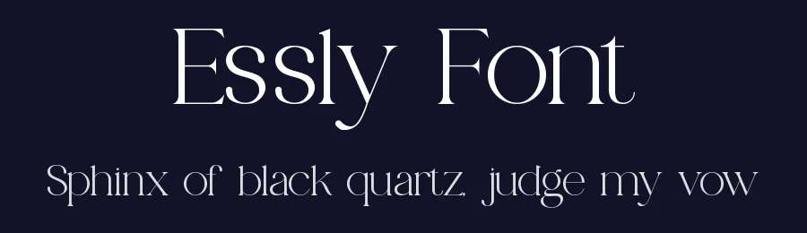 Essly Font by SlideShoot — Decorative Font — thumbnail 2