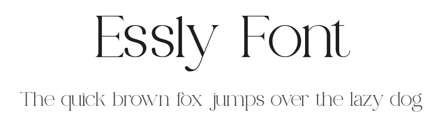 Essly Font by SlideShoot — Decorative Font