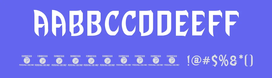 Esternal Display Font by Ronin Design — Display Font — thumbnail 3