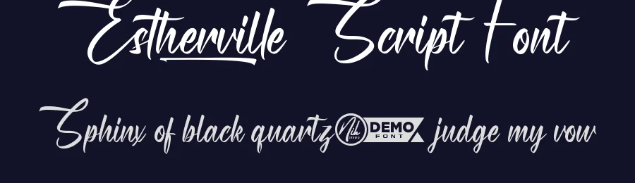 Estherville Script Font by nihstudio — Script Handwritten Font — thumbnail 2