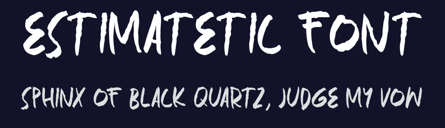 Estimatetic Font by Lettermine — Script Handwritten Font — thumbnail 2