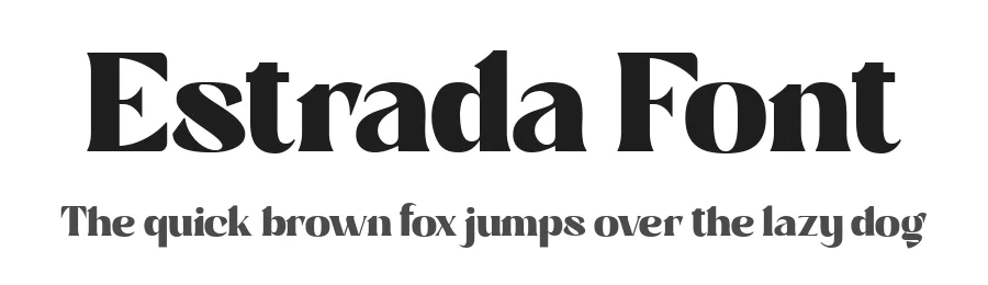 Estrada Font by Inviline.co β Display Font