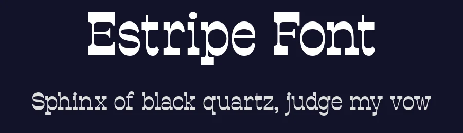 Estripe Font by glyphminds.studios — Serif Font — thumbnail 2