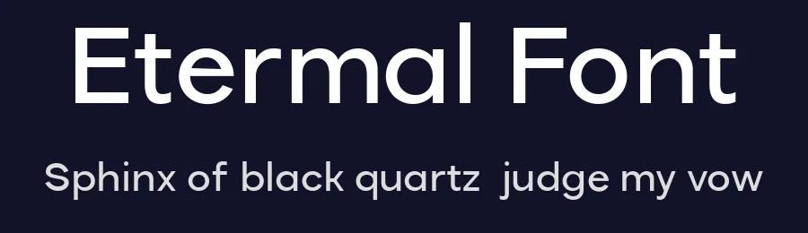 Etermal Font by Ragamkata — Display Font — thumbnail 2