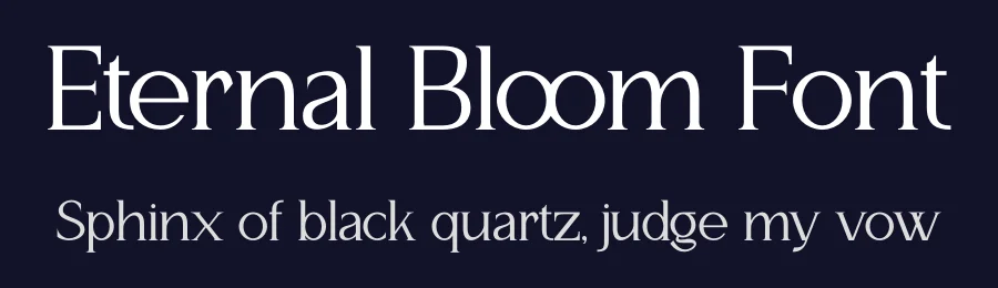 Eternal Bloom Font by MasyafiStudio — Decorative Font — thumbnail 2