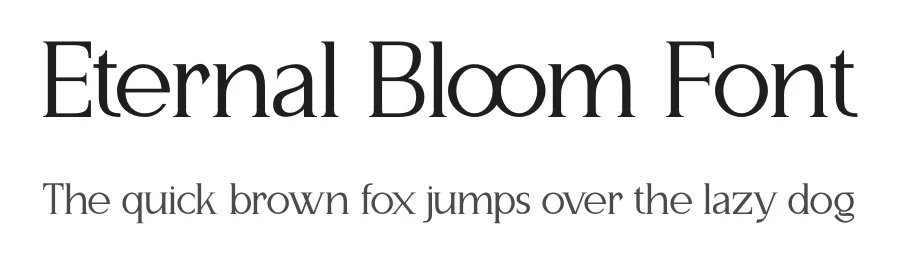 Eternal Bloom Font by MasyafiStudio — Decorative Font