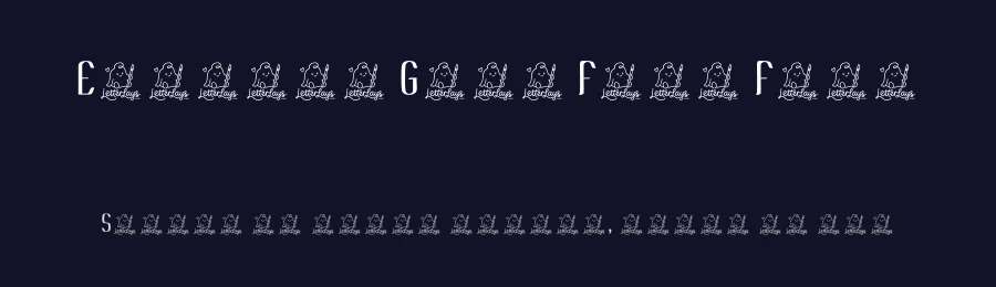 Eternal Gold Free Font by Letterlays — Serif Font — thumbnail 2