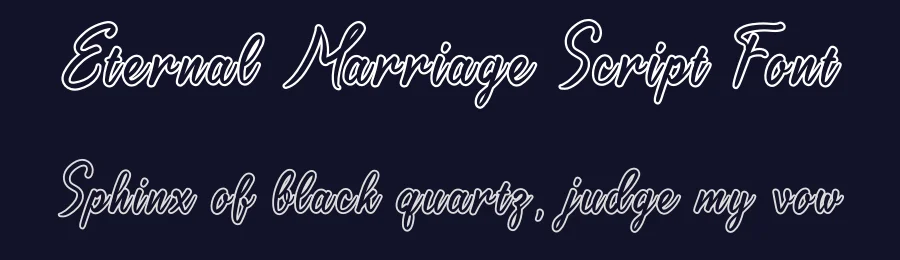 Eternal Marriage Script Font by andikastudio — Script Handwritten Font — thumbnail 2
