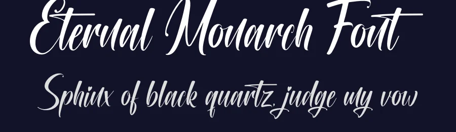Eternal Monarch Font by avenilettertype — Script Handwritten Font — thumbnail 2
