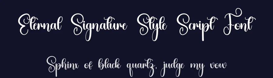 Eternal Signature Style Script Font by inermediaSTUDIO — Script Handwritten Font — thumbnail 2
