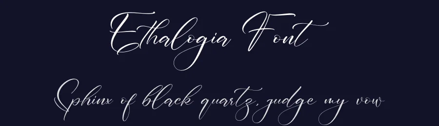 Ethalogia Font by letterfabric — Script Handwritten Font — thumbnail 2