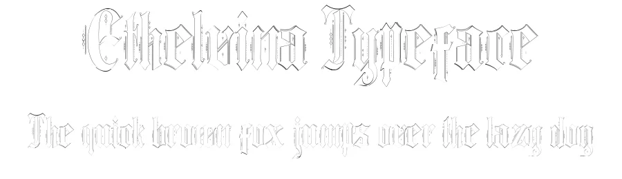 Ethelvina Typeface by Yai Salinas — Display Font