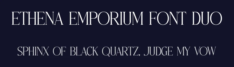Ethena Emporium Font Duo by Storytype — Serif Font — thumbnail 2