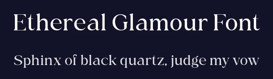 Ethereal Glamour Font by Say Studio — Display Font — thumbnail 2