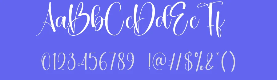 Ethernal Calligraphy Font by creativeletter — Script Handwritten Font — thumbnail 3