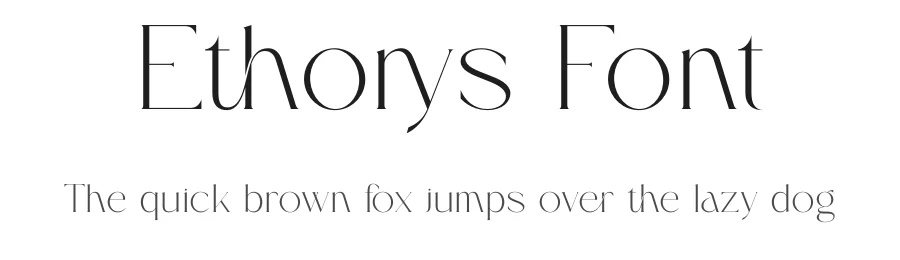 Ethorys Font by Gridline Type — Serif Font