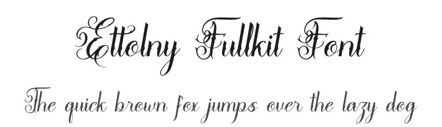 Ettolny Fullkit Font by Denustudios — Script Handwritten Font