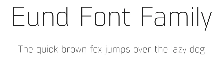 Eund Font Family by The Northern Block — Decorative Font