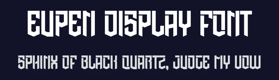 Eupen Display Font by Trequartista Studio — Display Font — thumbnail 2