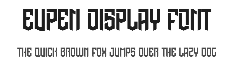 Eupen Display Font by Trequartista Studio — Display Font