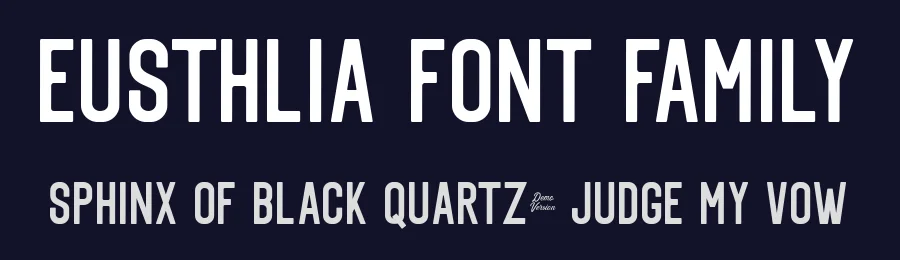 Eusthlia Font Family by YdhraStudio — Sans Serif Font — thumbnail 2