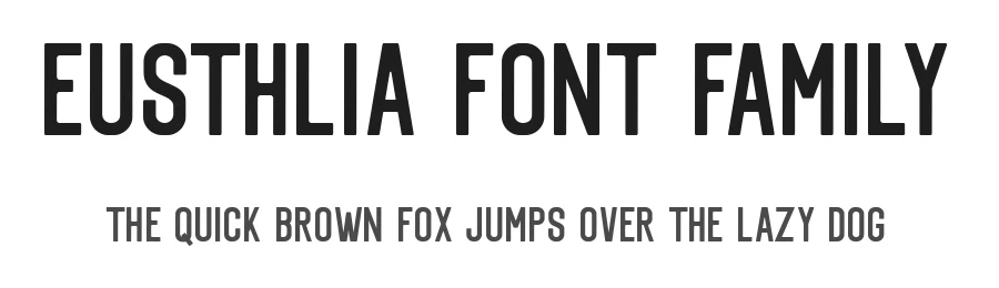Eusthlia Font Family by YdhraStudio — Sans Serif Font