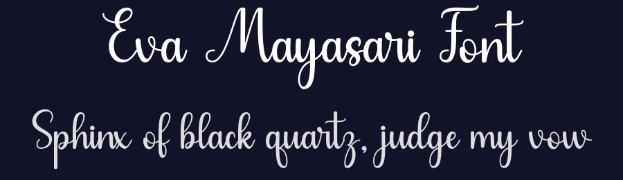 Eva Mayasari Font by DN Creative — Script Handwritten Font — thumbnail 2