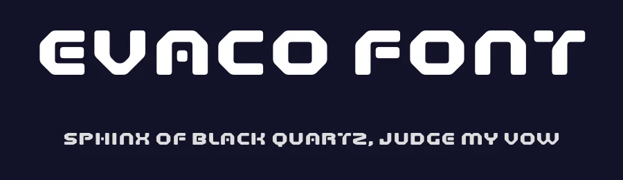 Evaco Font by Typebae — Display Font — thumbnail 2