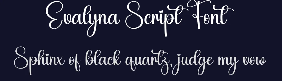 Evalyna Script Font by creativeletter — Script Handwritten Font — thumbnail 2