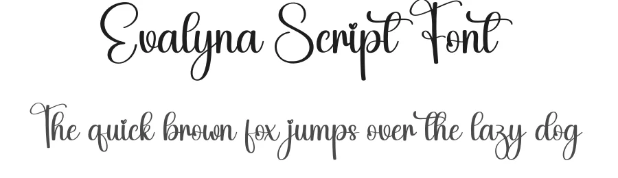 Evalyna Script Font by creativeletter — Script Handwritten Font