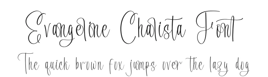 Evangeline Chalista Font by stylishtype.co — Script Handwritten Font