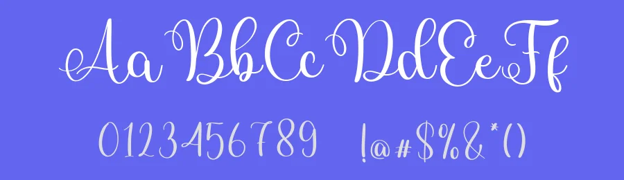 Evelina Heart Font by bearydsgn — Script Handwritten Font — thumbnail 3
