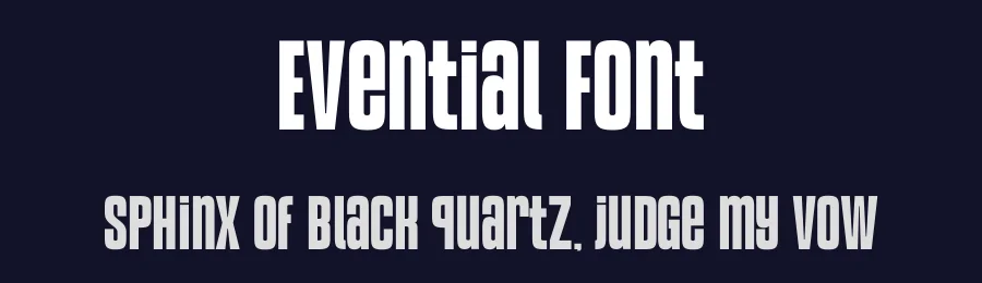 Evential Font by Funtype — Decorative Font — thumbnail 2